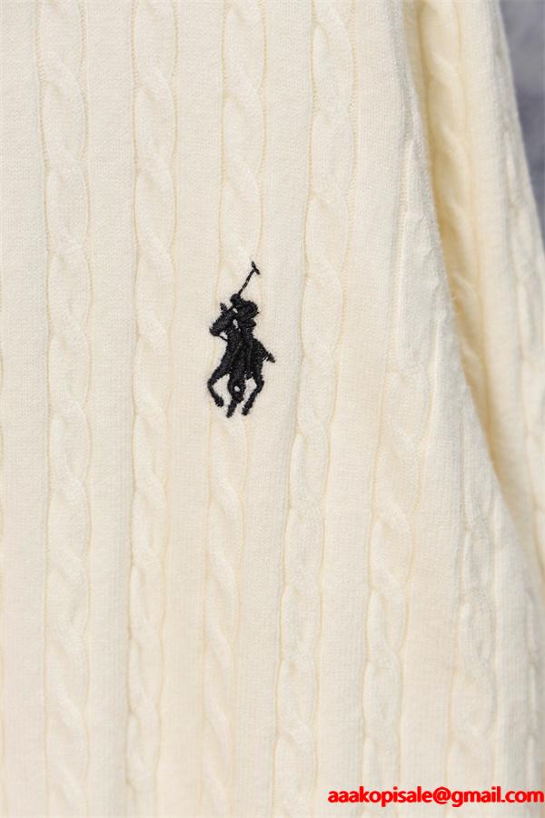 カーディガン Polo Ralph Lauren ポロ ラルフローレン コピー ケーブル編み 秋冬 トップス ボタン仕様