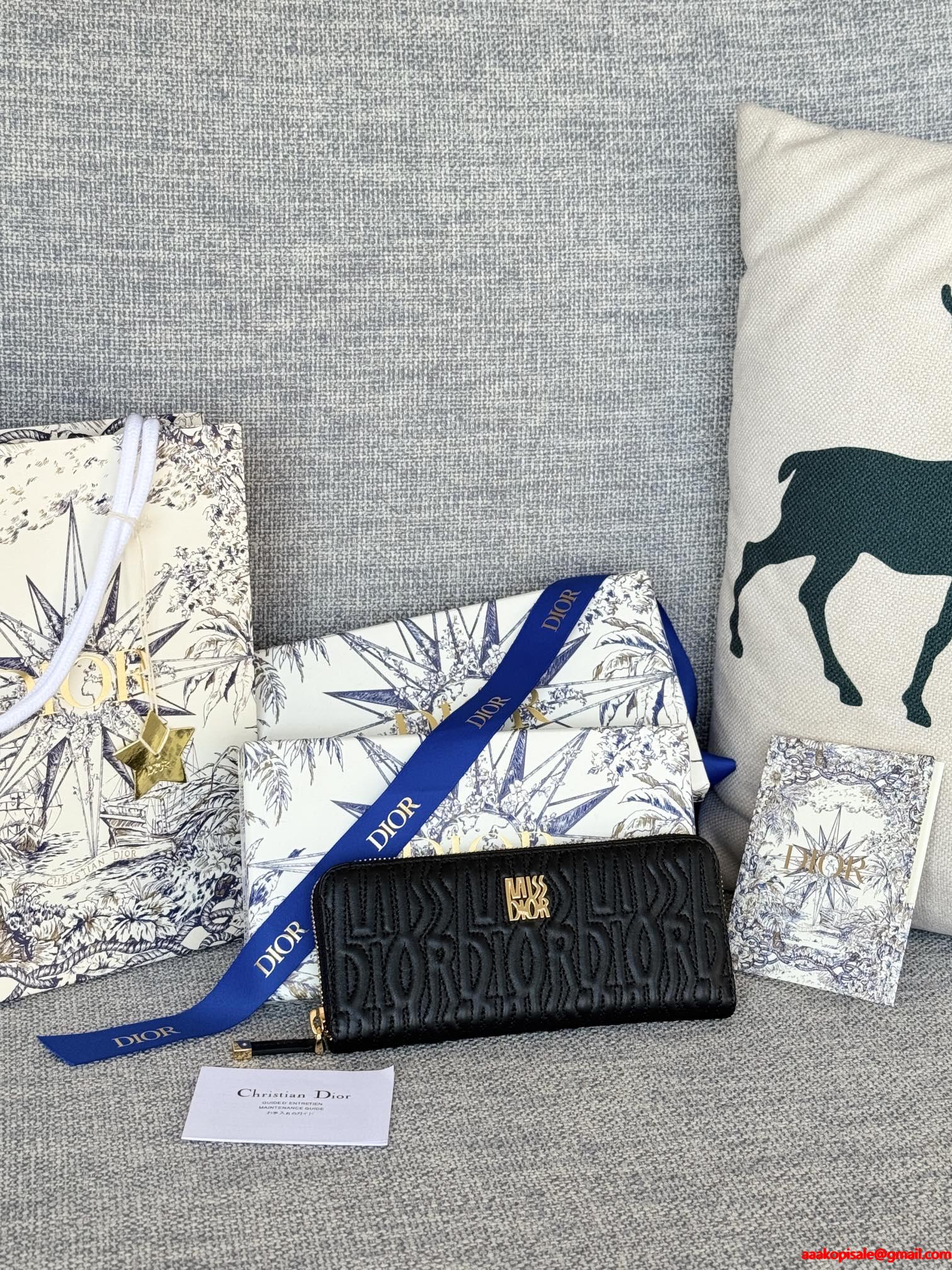 Miss Dior Freesiaディオール長財布 コピー☆☆S3604UBTK_M05N人気美品