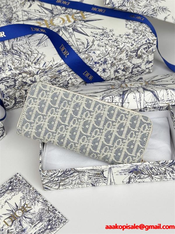 Dior Oblique ディオール長財布 コピー☆☆2026トレンド新作美品S2189