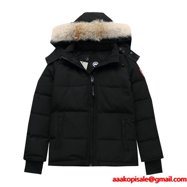 新作 Canada Goose カナダグース コピー ダウンジャケット ブラック 即完売 人気モデル