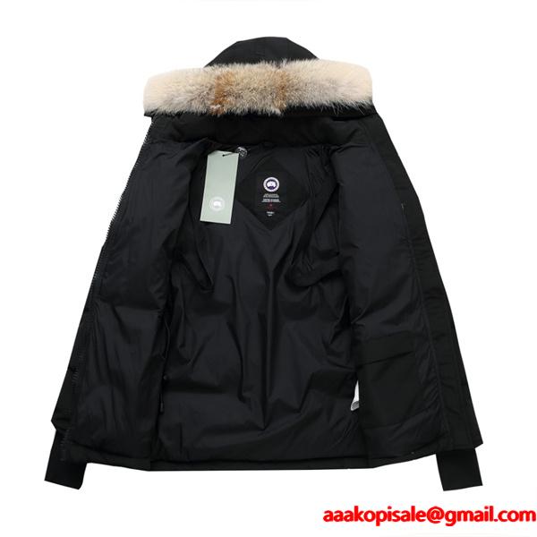 新作 Canada Goose カナダグース コピー ダウンジャケット ブラック 即完売 人気モデル
