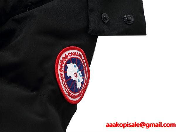 新作 Canada Goose カナダグース コピー ダウンジャケット ブラック 即完売 人気モデル