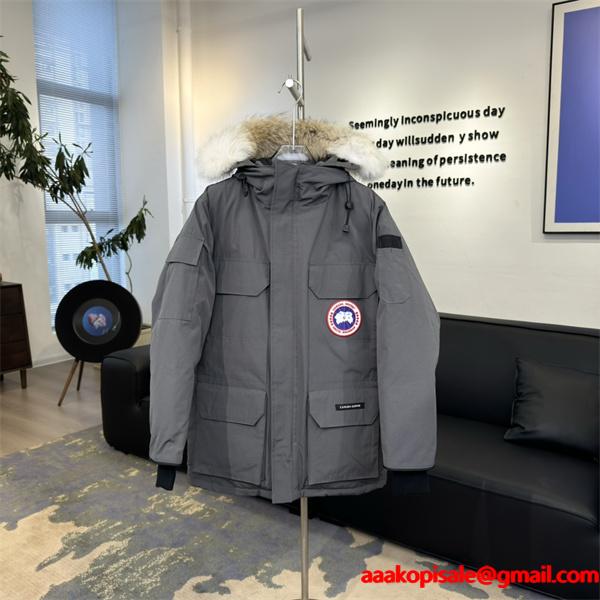 2026年モデル Canada Goose カナダグース コピー ダウンジャケット ネイビー 入手困難 高保温