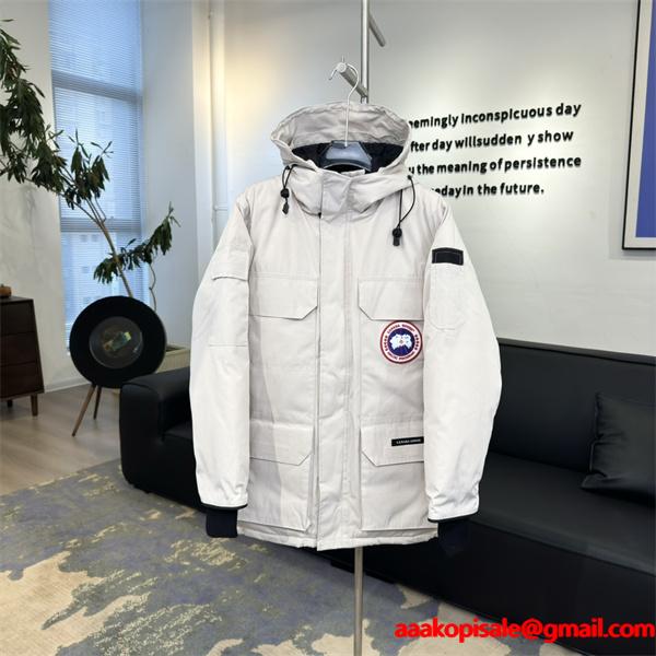 2026年モデル Canada Goose カナダグース コピー ダウンジャケット ネイビー 入手困難 高保温
