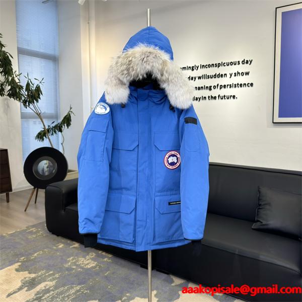 2026年モデル Canada Goose カナダグース コピー ダウンジャケット ネイビー 入手困難 高保温