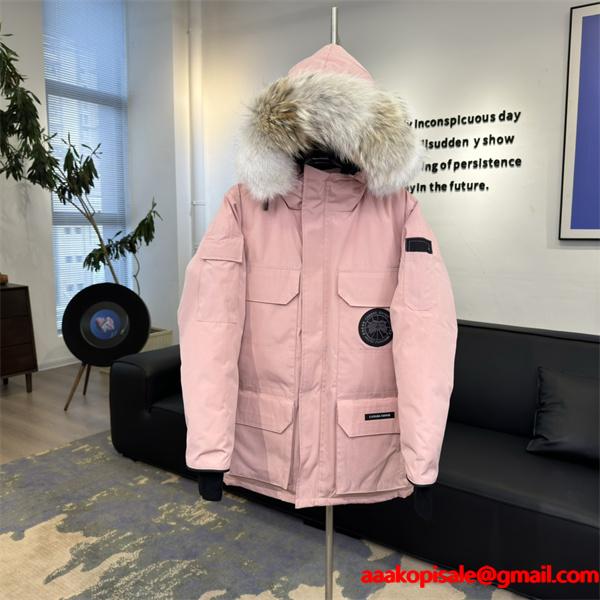 2026年モデル Canada Goose カナダグース コピー ダウンジャケット ネイビー 入手困難 高保温