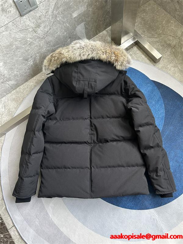  ダウンジャケット ブラック 人気モデル 即完売必至 Canada Goose カナダグース 偽物