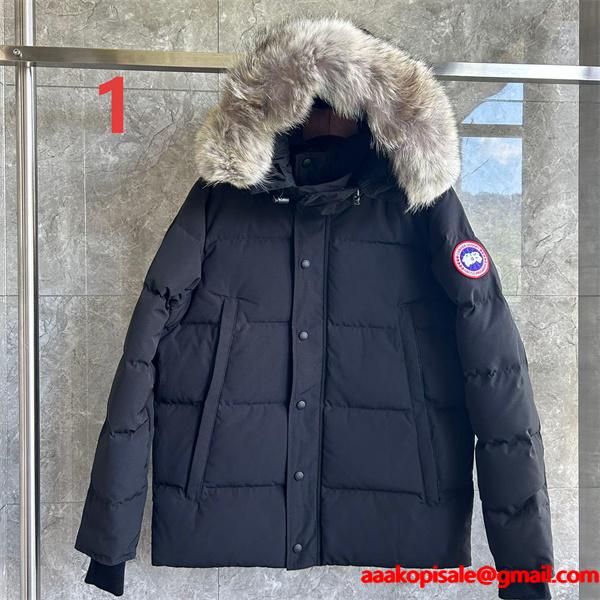  ダウンジャケット ブラック 人気モデル 即完売必至 Canada Goose カナダグース 偽物