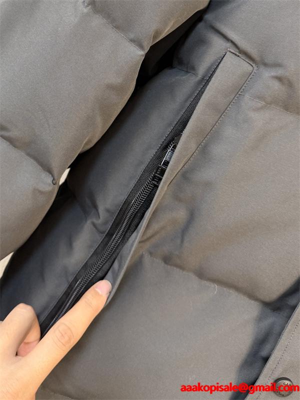 Canada Goose カナダグース コピー ダウンジャケット グレー 入手困難 人気モデル 防寒アウター