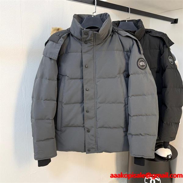 Canada Goose カナダグース コピー ダウンジャケット グレー 入手困難 人気モデル 防寒アウター