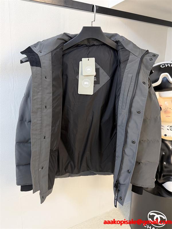 Canada Goose カナダグース コピー ダウンジャケット グレー 入手困難 人気モデル 防寒アウター