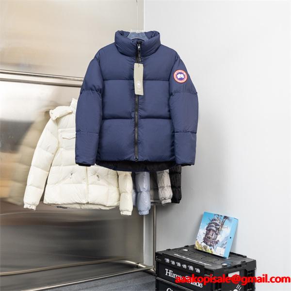 ダウンジャケット ネイビー 人気モデル 防寒 冬アウター Canada Goose カナダグース スーパーコピー