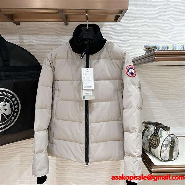ダウンジャケット Canada Goose カナダグース コピー ライトグレー 定番人気 防寒 アウター