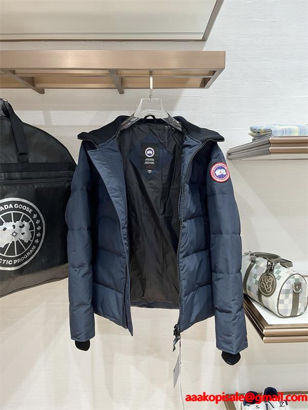 ダウンジャケット Canada Goose カナダグース コピー ライトグレー 定番人気 防寒 アウター