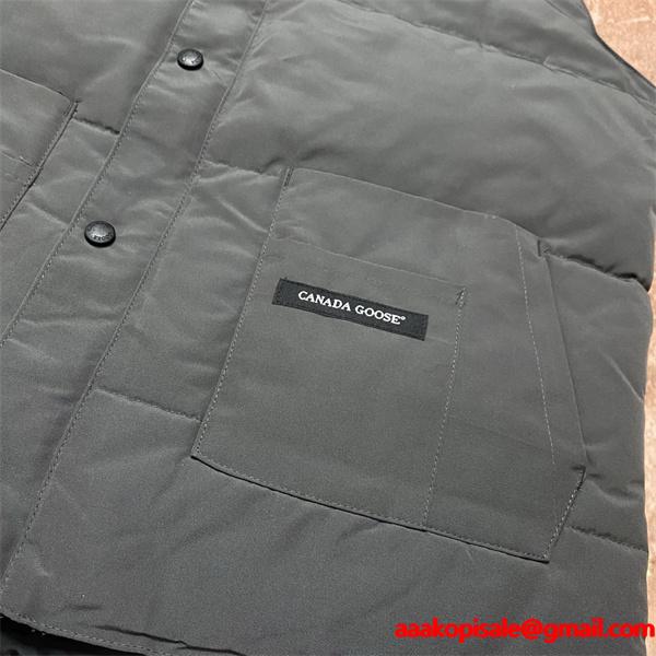 冬新登場 Canada Goose カナダグース 偽物 ダウンジャケット ネイビー 本格派 伝統 