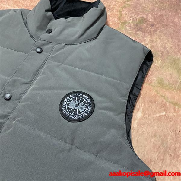 冬新登場 Canada Goose カナダグース 偽物 ダウンジャケット ネイビー 本格派 伝統 