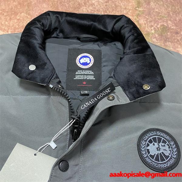 冬新登場 Canada Goose カナダグース 偽物 ダウンジャケット ネイビー 本格派 伝統 