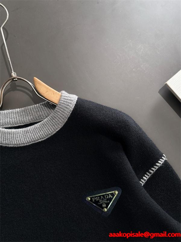 ダウンベスト グレー 限定 快適 着心地抜群 PRADA プラダ スーパーコピー