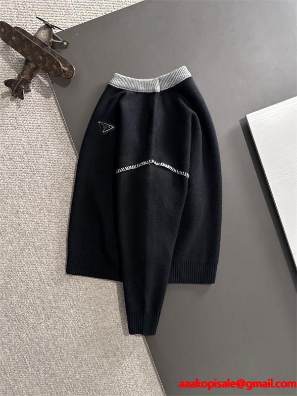 ダウンベスト グレー 限定 快適 着心地抜群 PRADA プラダ スーパーコピー