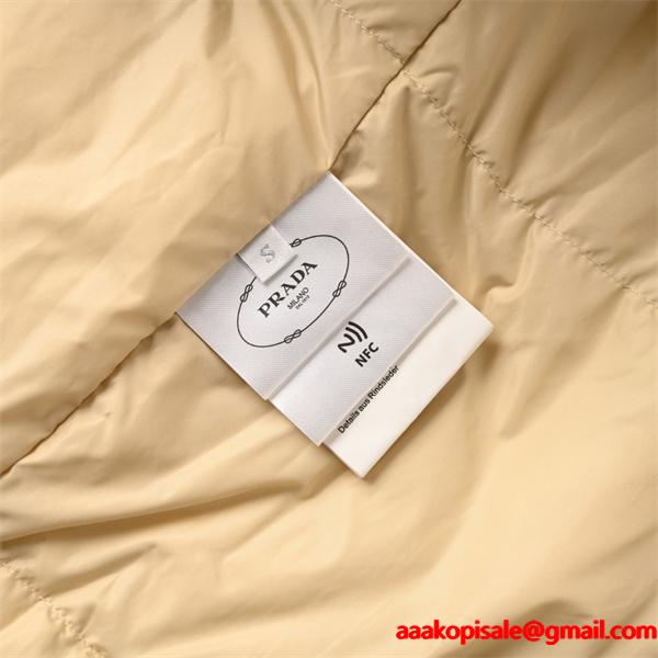 ダウンジャケット PRADA プラダ 偽物 ネイビー 期間限定 特価 最安値