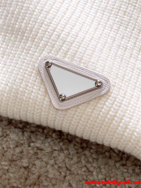 冬モデル ニット ブラック おすすめ 着心地抜群 トレンド PRADA プラダ コピー