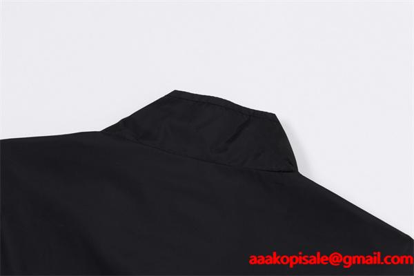 ジップジャケット PRADA プラダ コピー ブラック 定番 実用性抜群 注目