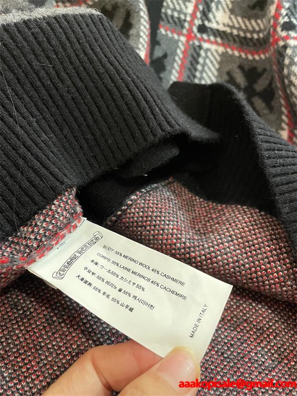 希少新作2026☆クロムハーツ カーディガンコピーCHROME HEARTS 人気男女OK