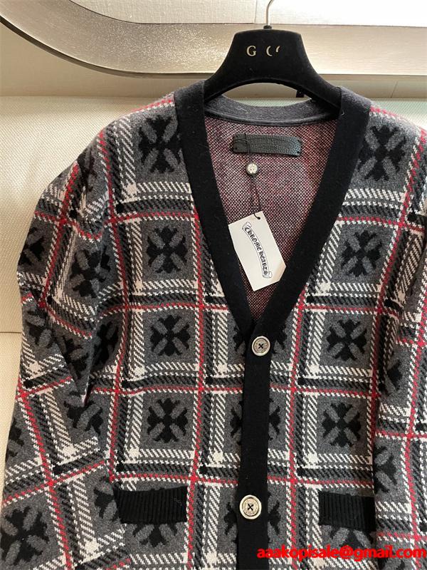 希少新作2026☆クロムハーツ カーディガンコピーCHROME HEARTS 人気男女OK