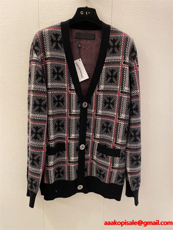 希少新作2026☆クロムハーツ カーディガンコピーCHROME HEARTS 人気男女OK