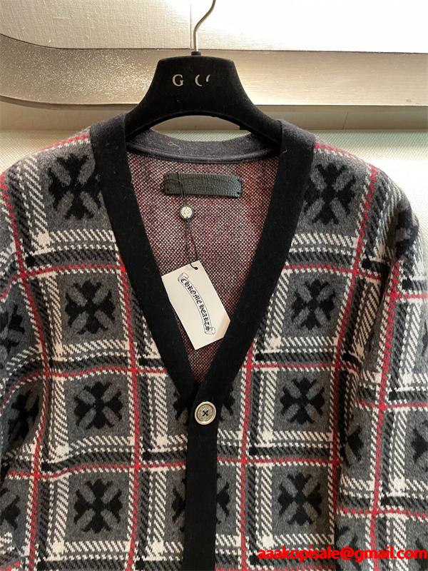 希少新作2026☆クロムハーツ カーディガンコピーCHROME HEARTS 人気男女OK