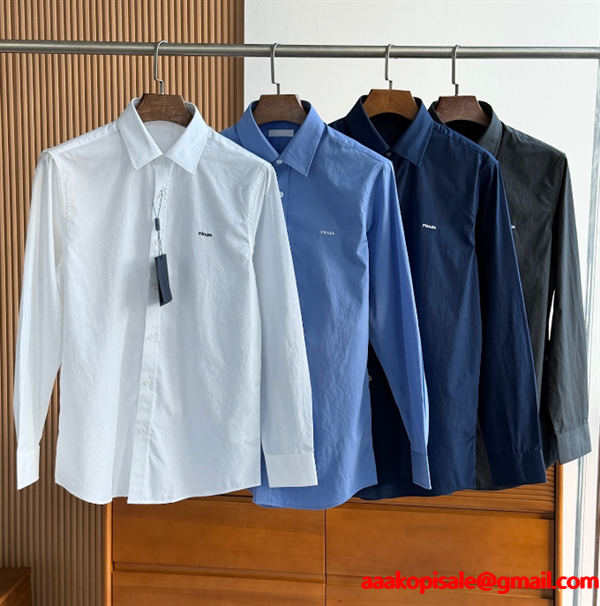 ☆26SS最新プラダシャツコピー☆4色人気ビジネス＆カジュアルスタイル