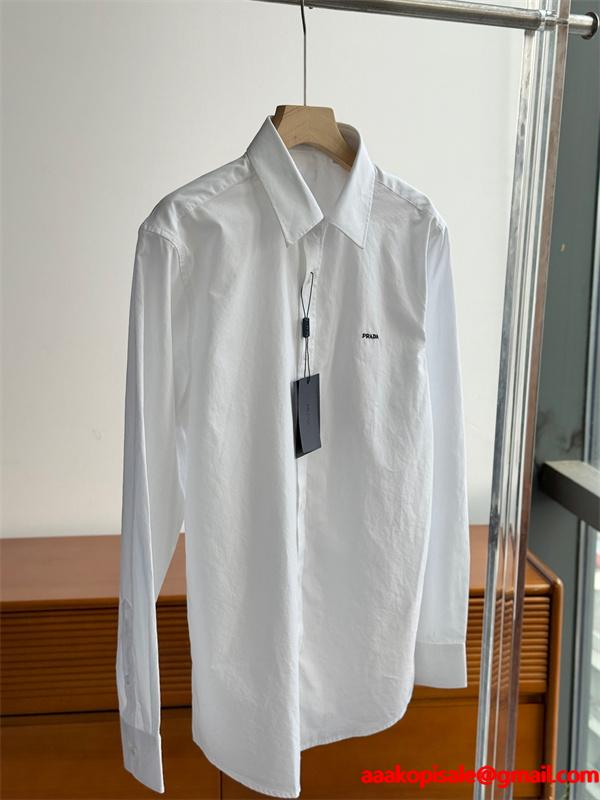 ☆26SS最新プラダシャツコピー☆4色人気ビジネス＆カジュアルスタイル