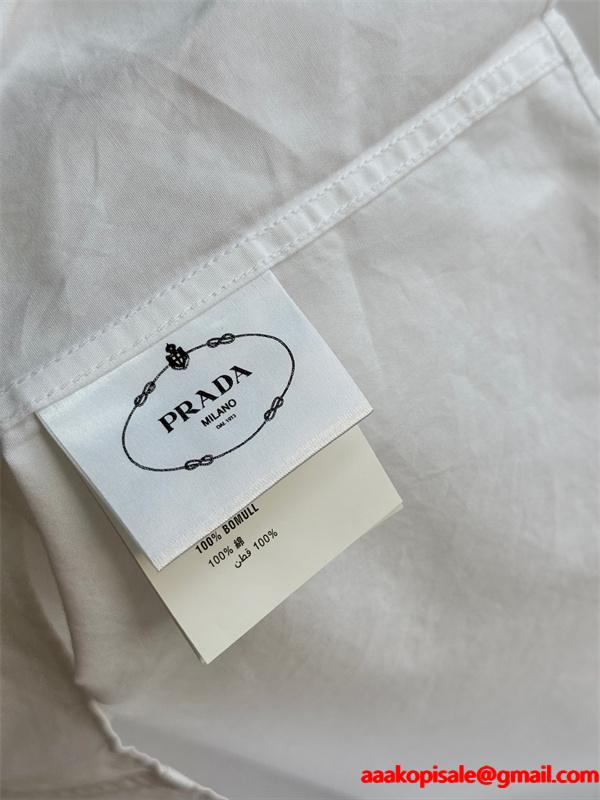 ☆26SS最新プラダシャツコピー☆4色人気ビジネス＆カジュアルスタイル