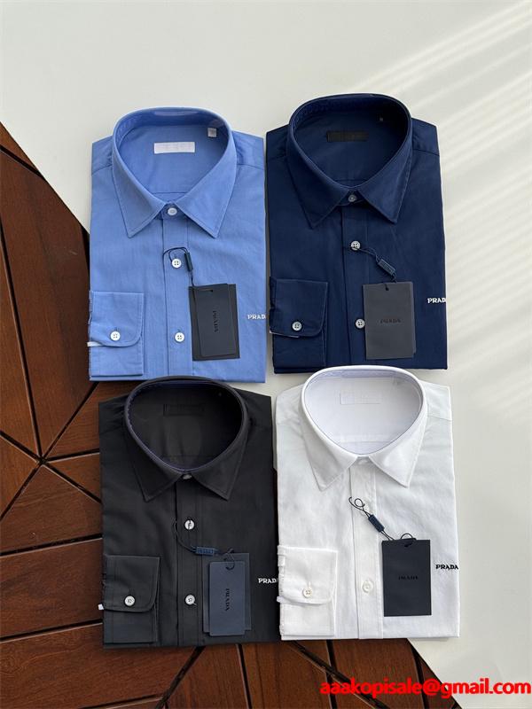 ☆26SS最新プラダシャツコピー☆4色人気ビジネス＆カジュアルスタイル