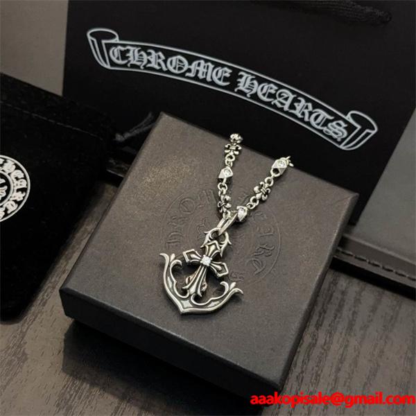 最新モデル CHROME HEARTS クロムハーツ コピー ネックレス 存在感抜群 即注目 ファッション