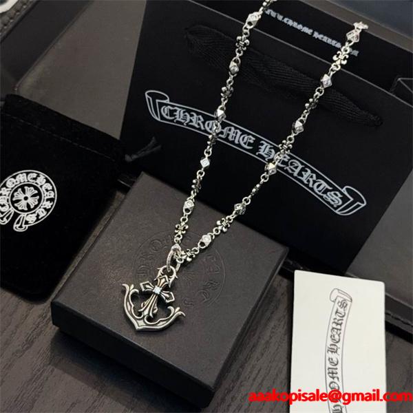 最新モデル CHROME HEARTS クロムハーツ コピー ネックレス 存在感抜群 即注目 ファッション