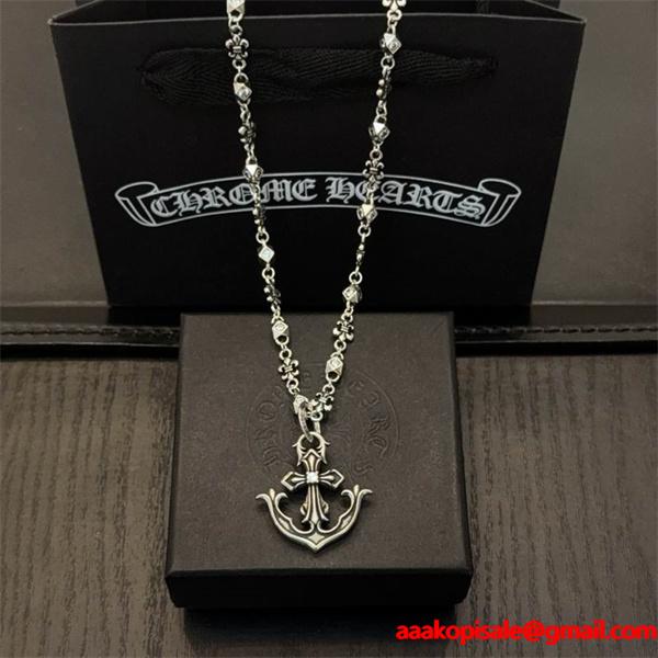 最新モデル CHROME HEARTS クロムハーツ コピー ネックレス 存在感抜群 即注目 ファッション