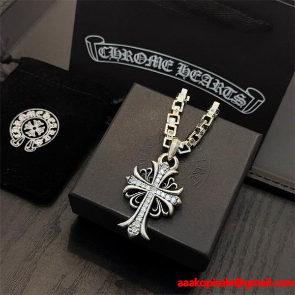 2026新作 ネックレス 重工ディテール 売切必至 モダン CHROME HEARTS クロムハーツ 偽物