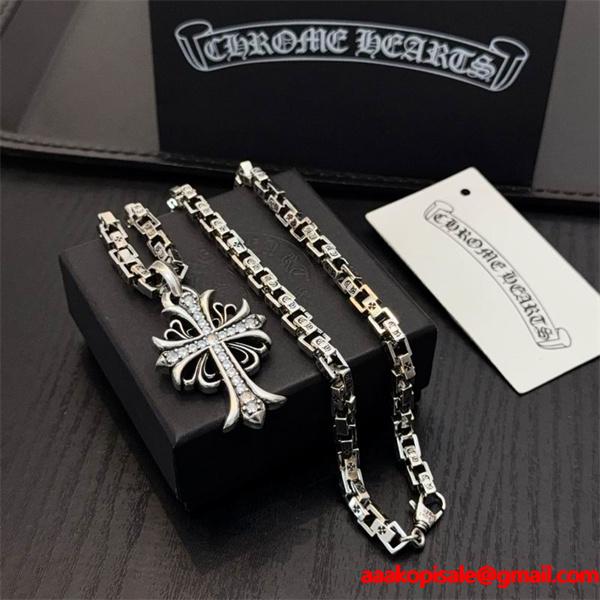 2026新作 ネックレス 重工ディテール 売切必至 モダン CHROME HEARTS クロムハーツ 偽物