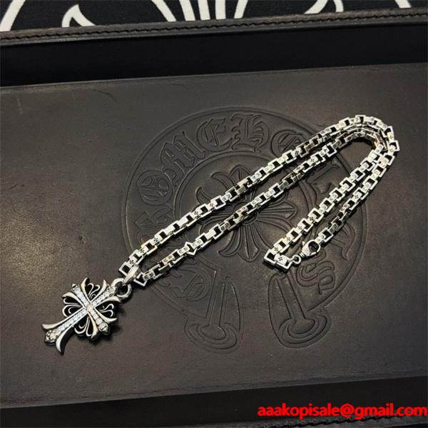 2026新作 ネックレス 重工ディテール 売切必至 モダン CHROME HEARTS クロムハーツ 偽物