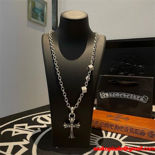 重厚 CHROME HEARTS クロムハーツ コピー ネックレス 高級感仕様 即完売 モード