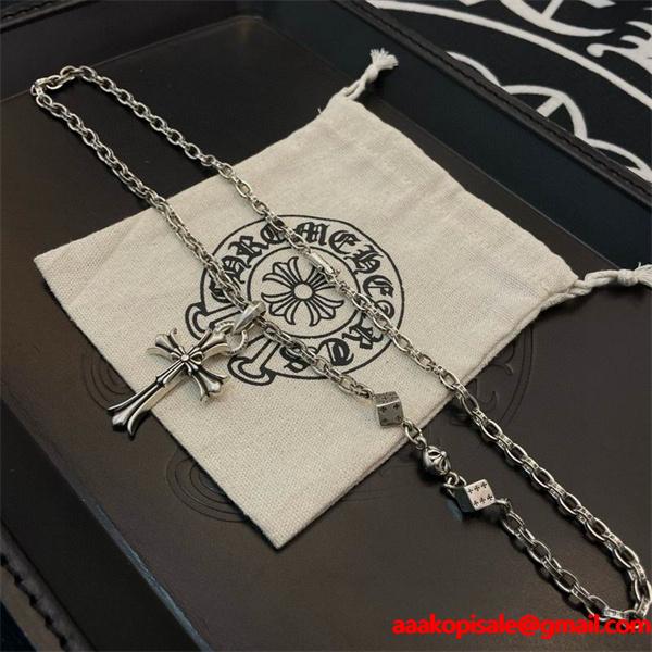 重厚 CHROME HEARTS クロムハーツ コピー ネックレス 高級感仕様 即完売 モード