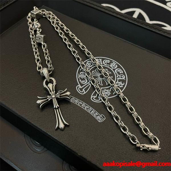 重厚 CHROME HEARTS クロムハーツ コピー ネックレス 高級感仕様 即完売 モード