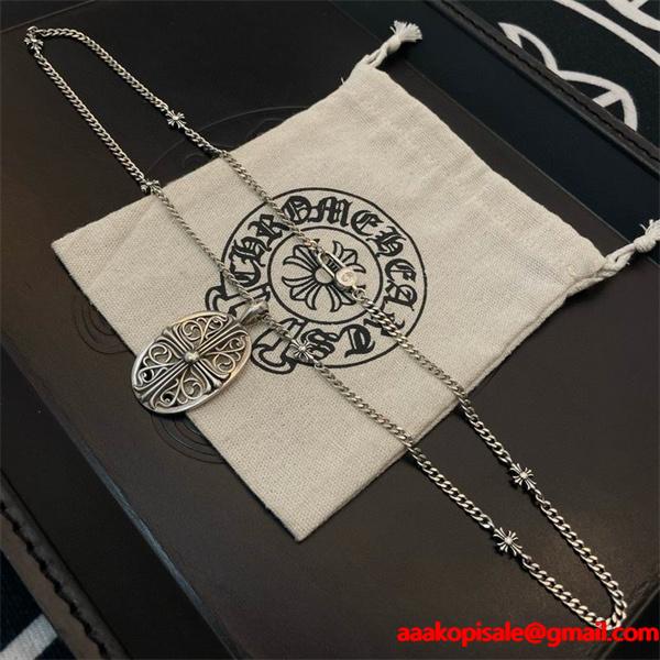CHROME HEARTS クロムハーツ コピー ネックレス 彫刻美際立つ 話題沸騰 モダンスタイル