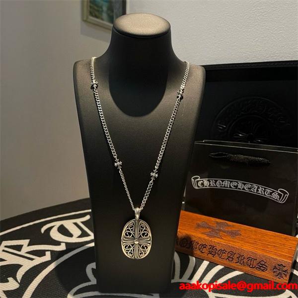 CHROME HEARTS クロムハーツ コピー ネックレス 彫刻美際立つ 話題沸騰 モダンスタイル