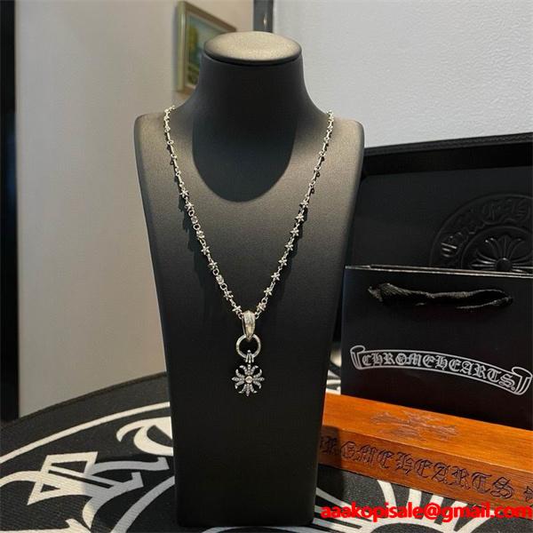  2026最新モデル ネックレス 繊細チェーン 売切必至 CHROME HEARTS クロムハーツ 偽物