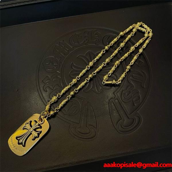 CHROME HEARTS クロムハーツ コピー 2026年新作 人気 クロスネックレス 上質 お洒落