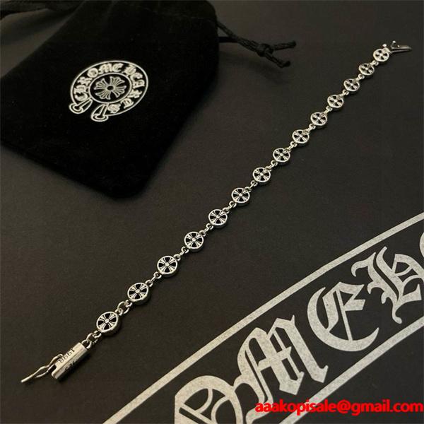 2026新作 トレンド 限定 クロス ブレスレット おすすめ CHROME HEARTS クロムハーツ 偽物