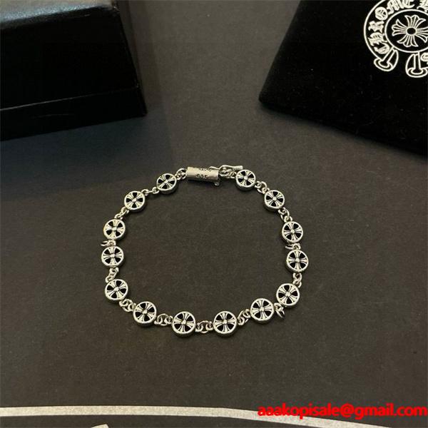 2026新作 トレンド 限定 クロス ブレスレット おすすめ CHROME HEARTS クロムハーツ 偽物