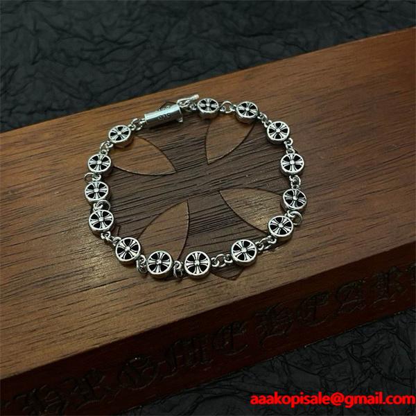 2026新作 トレンド 限定 クロス ブレスレット おすすめ CHROME HEARTS クロムハーツ 偽物